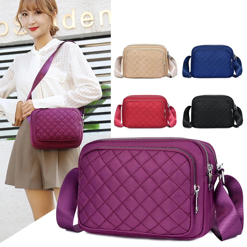 Women Shoulder Bag Handbags Nylon Crossbody Bag for Woman Tote Top-handle Female Shopper Lady Designer Messenger Bags