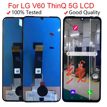 

100% OrigiFor LG V60 LCD Display Touch Screen Digitizer Assembly For LG V60 ThinQ 5G LCD Display Replacement Parts Free Shipping