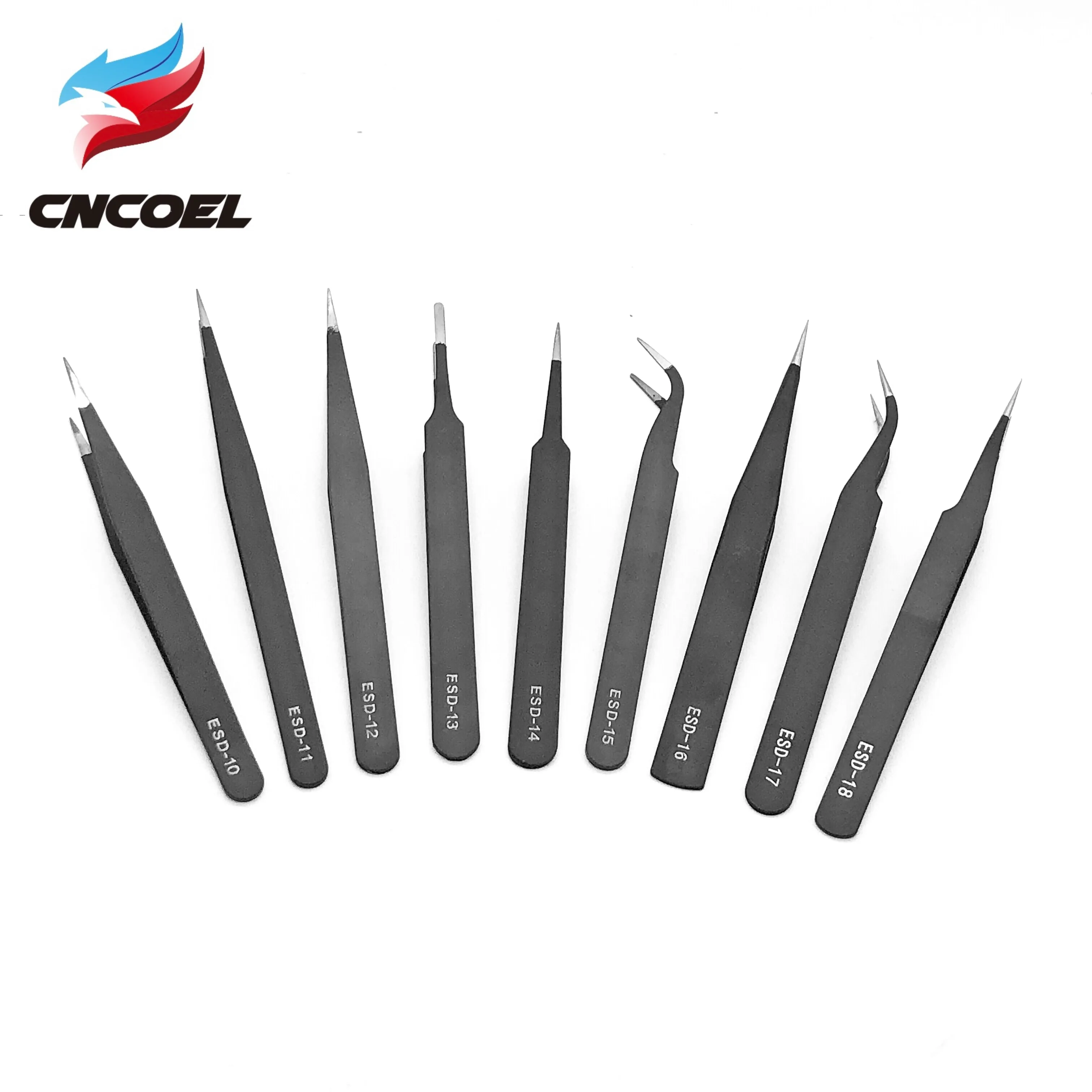 Антистатические пинцеты из нержавеющей стали ESD инструмент для технического