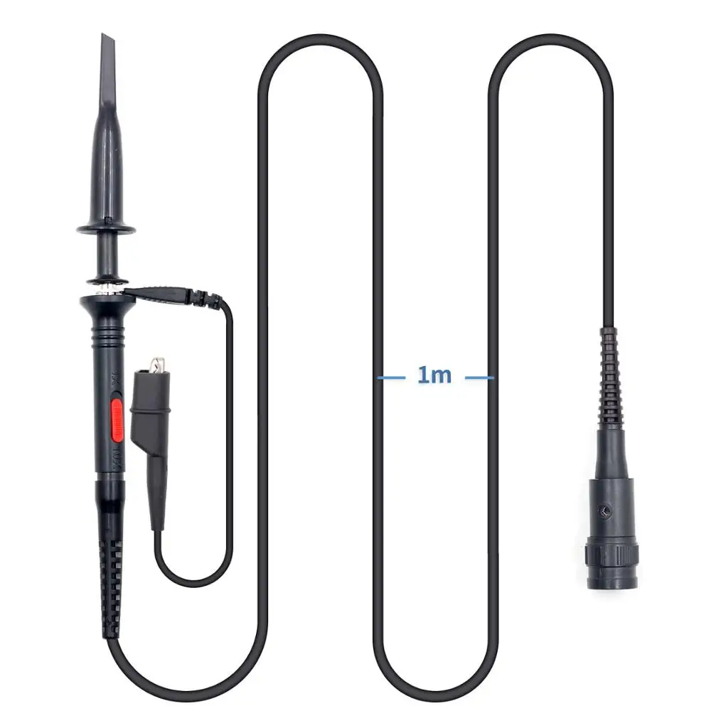 High quality P2100 DC-100Mhz Oscilloscope Probe For Tektronix HP X1/X10 BNC Test Lead kit | Инструменты