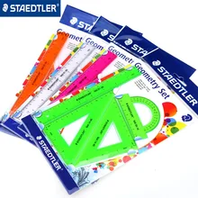4 pcs/set New Straight Ruler Protractor Students Math Geometry Soft Bendable Plastic Triangle Ruler Set Office School Supplies 10pcs plastic metal protractor set geometry drawing eraser eraser ruler compasses math set for school students high quality