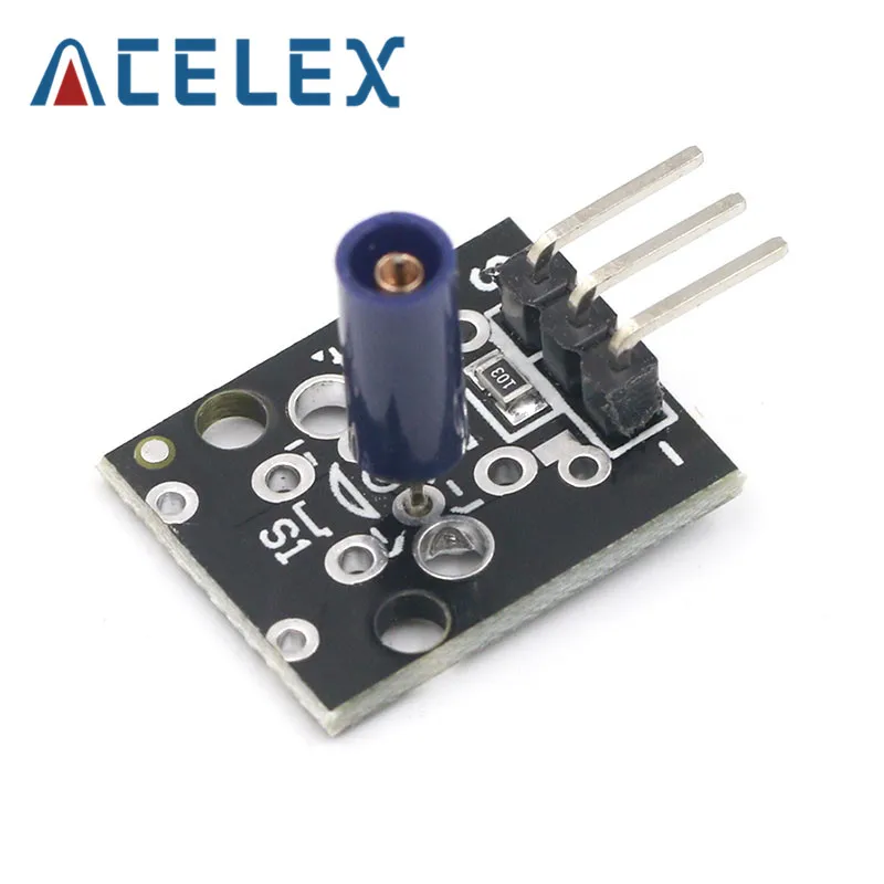 3pin KY 002 SW 18015P датчик вибрационного переключателя Module для arduino Diy Kit|Детали и