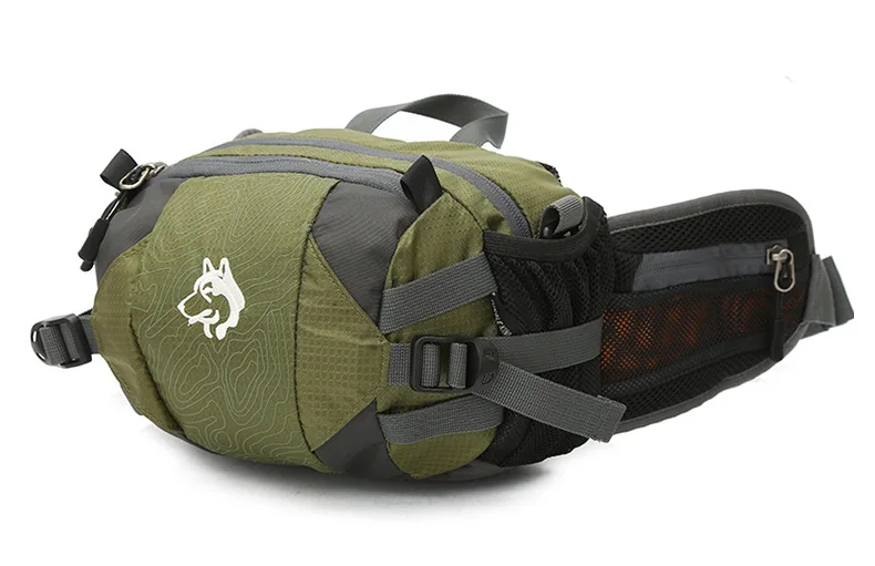 Jungle King CY2007 Newest Outdoor Sports Nylon 8L Running Waist Bag Cycling Mountaineering Large Capacity Three-purpose Backpack 4
