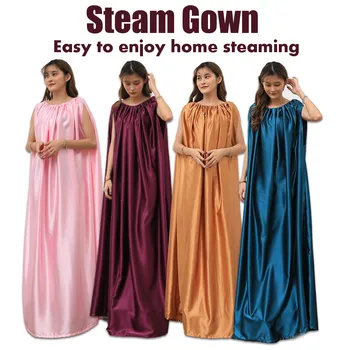 

Yoni Steam Gown Vaginal Detox dress Imitated Silk Fabric Functional Clothes Breathable Steam Tool No Color Shading Or Fading