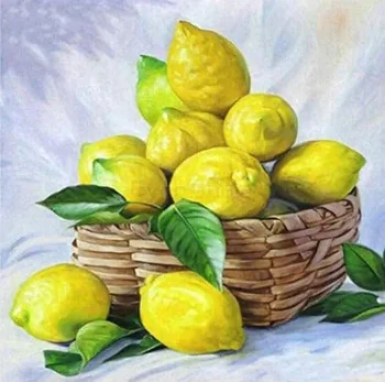 

Basket Lemon Manufacturers Direct Selling Foreign Trade Wholesale man xiu DIY Diamond Painting