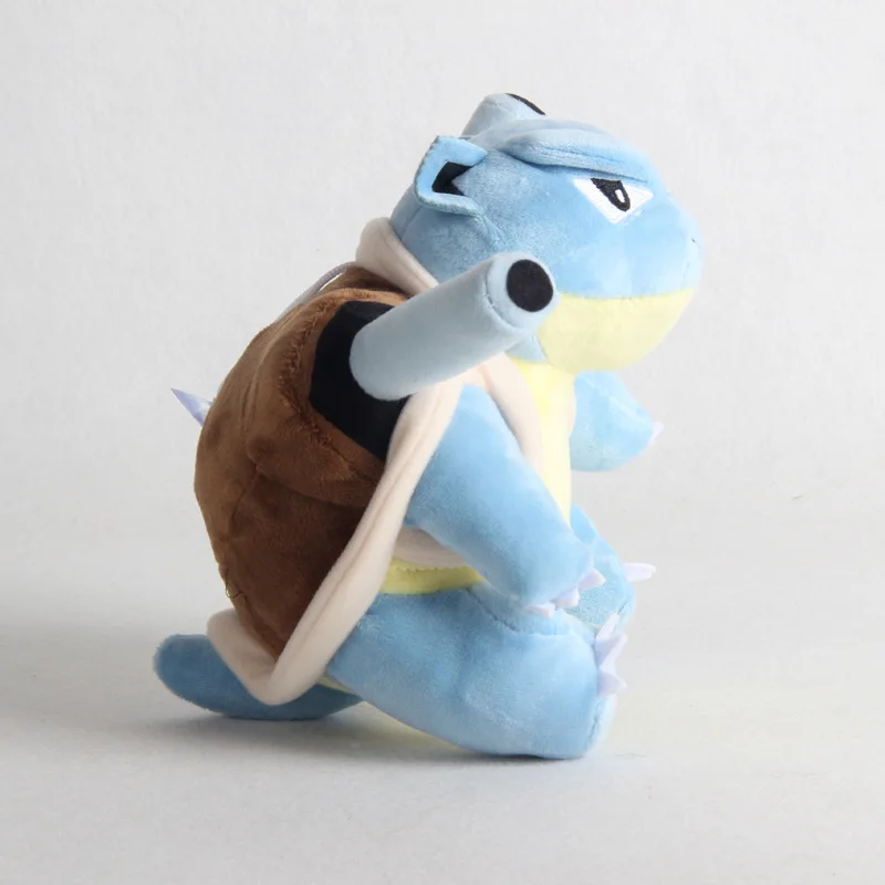 1 шт. милый аниме 20 см Blastoise плюшевые игрушки куклы бластоза кулон мягкие игрушки для детей день рождения Рождественский подарок