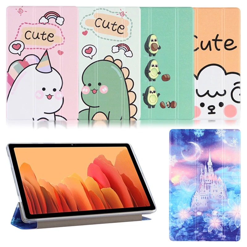 Custodia In Tpu Dinosauro Unicorno Simpatico Cartone Animato Per Samsung Galaxy Tab A 8.0 2019 S Penna P200 P205 Custodia Per Tablet Per Tab A 8 S Cov