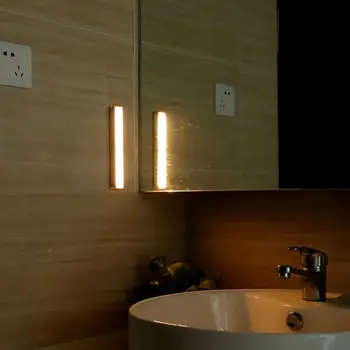 

120 Degree Motion Sensor Light 3 Modes Switch 12 LED Lights Built-in Rechargeable Battery Wall Ceiling Stick-on D08D
