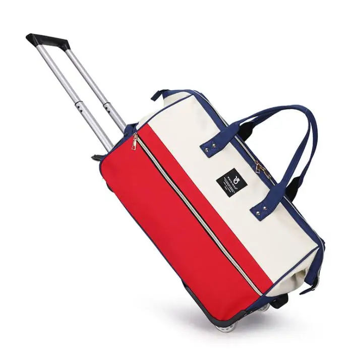 Женский-рюкзак-для-ручной-клади-чемодан-на-колесах-для-путешествий