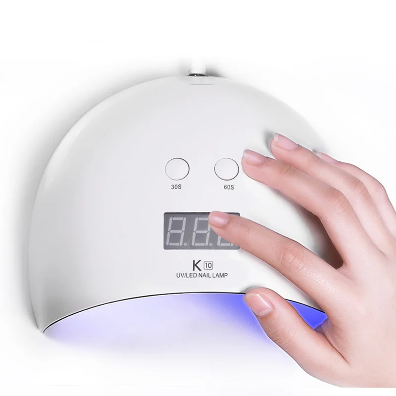 Kaufen Saviland Nagel Trockner LED UV Lampe 24W Nagel Lampe für Maniküre LCD Display Trocknen Alle Gele Nagellack Nagel kunst Werkzeuge
