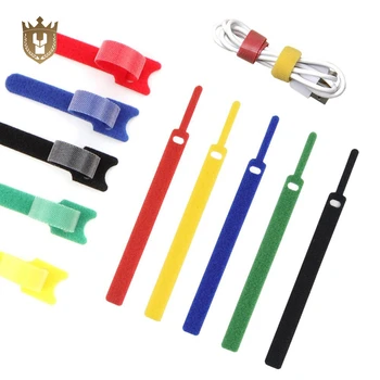 

25PCS Reusable Cord Organizer Keeper Holder, Fastening Cable Ties Straps for Earbud Headphones Phones Wire Wrap Managemen
