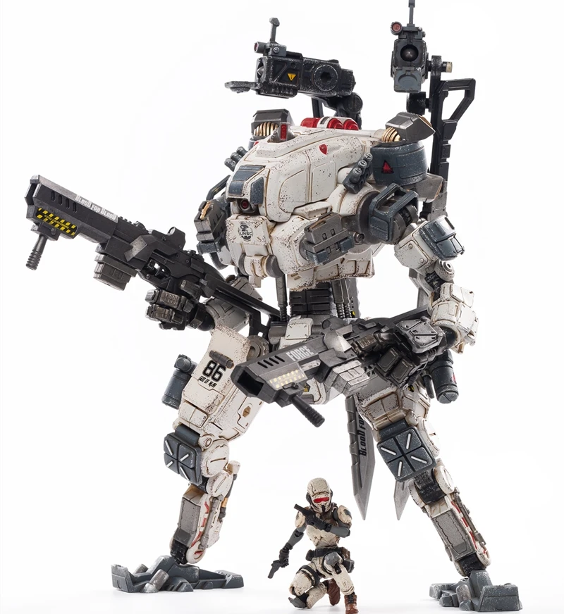 JOYTOY 1/25 Scale Action Robot STEEL BONE 2 Color Heavy Firepower Mecha /GOD OF WAR Collection Model Toys Christmas Present Gift