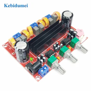 

KEBIDU TPA3116D2 Amplifier Board 50Wx2+100W 2.1 Channel Digital Subwoofer Power 12~24V Audio Amplifier for 4-8 ohm Speaker