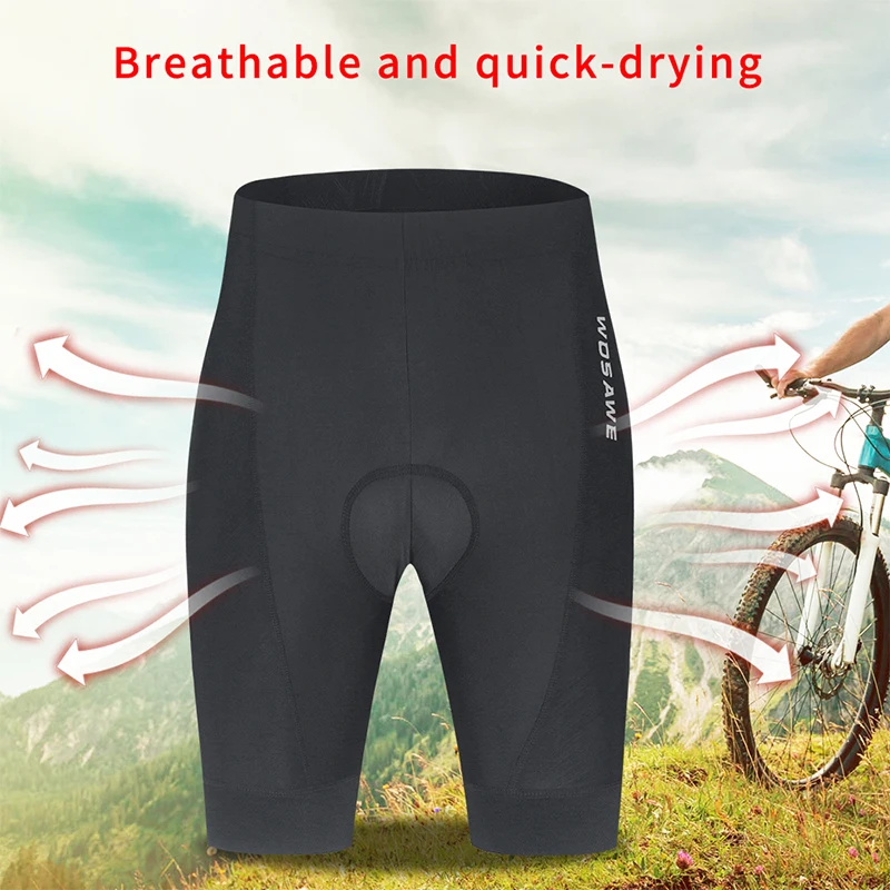 Wosawe Women's Mountain Bike Shorts 3d Padded Cycling Underwear Quick Dry  Shockproof Mtb Bicycle Riding Ciclismo Cycling Shorts - Cycling Shorts -  AliExpress