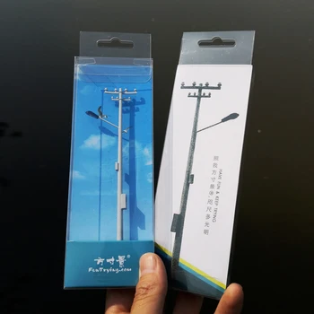 

1:87/1:150 Scale Railway Wire Rod Light Lamp Model Set for Sand Table