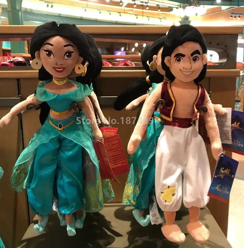 Новый Genie Prince Abu Monkey Lago Parro плюшевые игрушки куклы Дети Малыши Рождественские