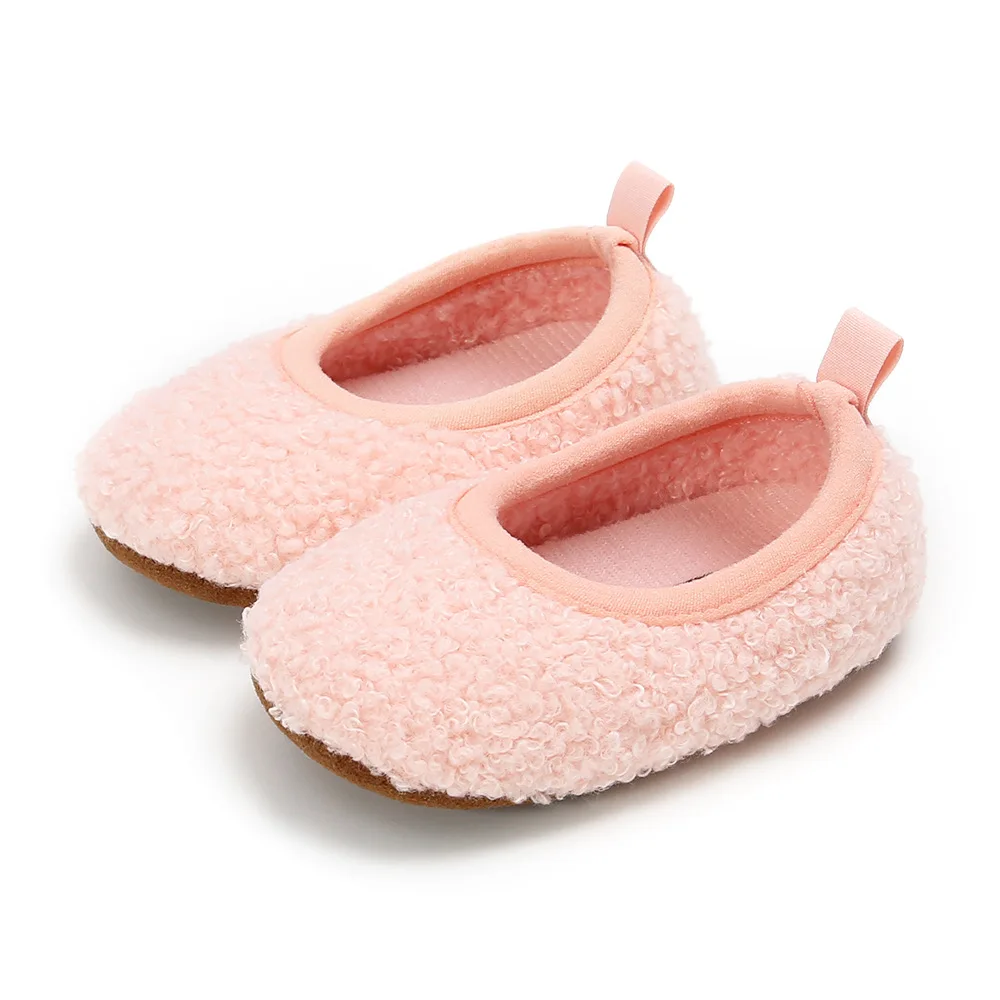 Baby Winter Prewalker Shoes Infant Toddler Newborn Shoes Girls First Walkers Booties Boot Non-slip Prewalker Baby Slippers