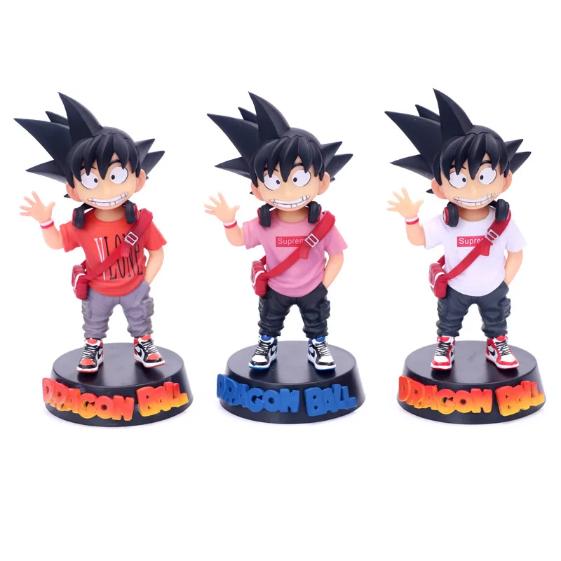 

Gently Whispering Anime qlz GK Change a + Popular Brand Goku Pink White Statue Boxed Garage Kit Model Ornaments