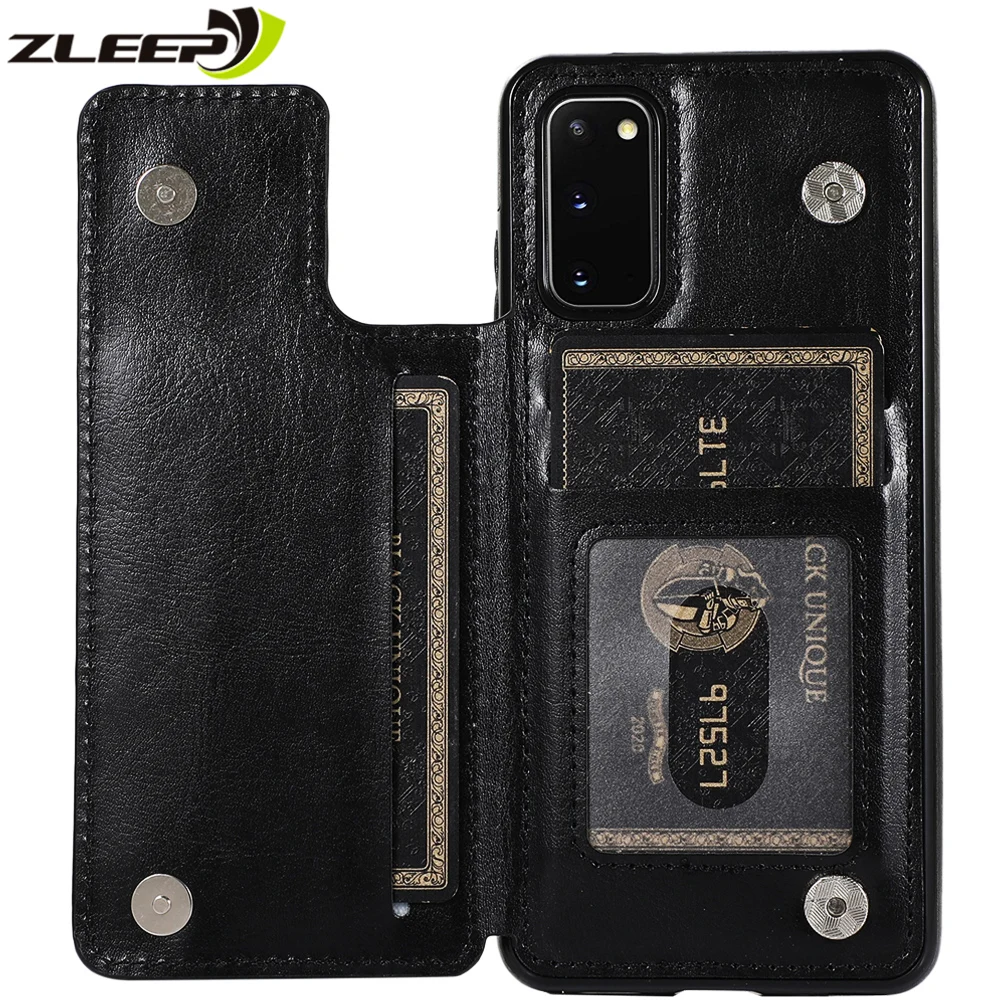 Custodia in pelle per Samsung Galaxy S22 S21 S20 FE Ultra S10E S9 S8 S7 Bordo Nota 8 9 10 20 Plus Lite A81 A91 Portafoglio carta Pho_voghion.com