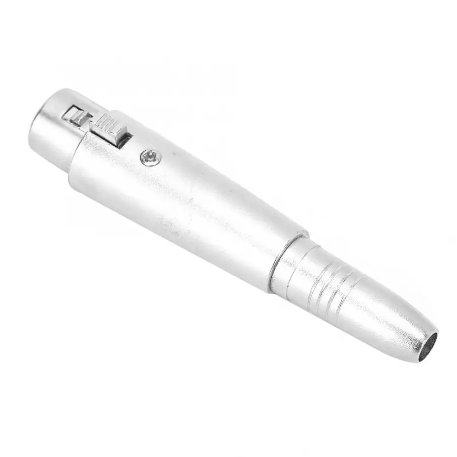 3 шт 0.26in XLR Женский передачи цинковый сплав микрофонный аудио адаптер
