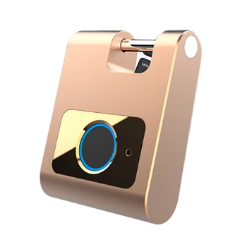 

HOT-Portable Smartphone App Bluetooth Fingerprint Lock Dormitory Cabinet Drawer Luggage Intelligent Lock