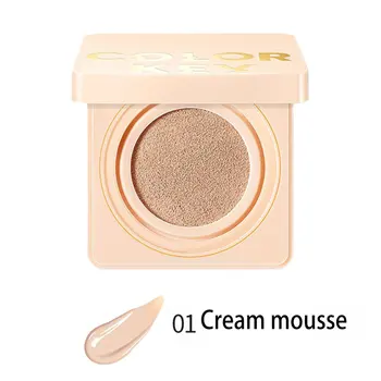 

Hyaluronic Acid Matte Air Cushion Concealer Oil Control Powder Cream Nude Makeup Lasting Oil Control Dry Oil Skin