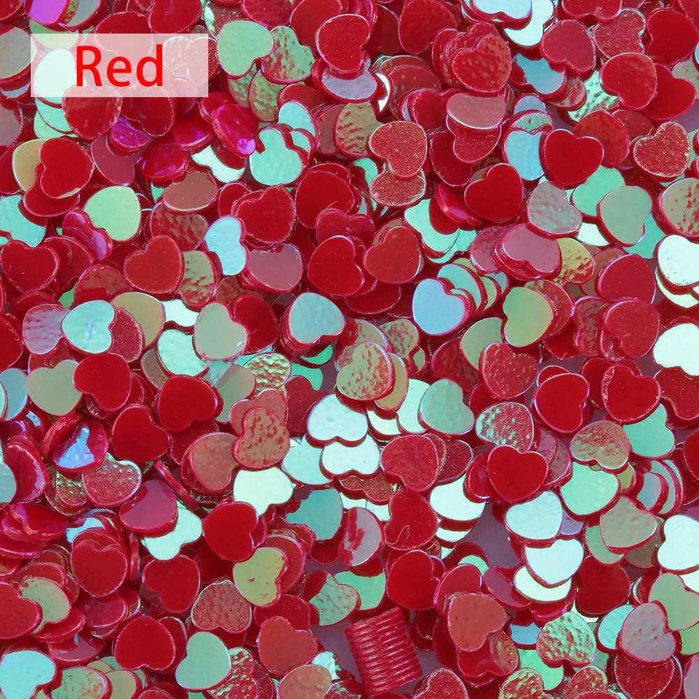 1 пакет 3 мм полимерный наполнитель материалы свободные блестки Кристалл УФ аксессуары для изготовления ювелирных изделий силиконовая форма для шитья подарок ручная работа, сделай сам, ремесло - Цвет: red