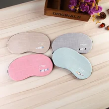 Новая стильная охлаждающая Подушка гелевые очки с принтом рыбы из мультфильма удобные хлопковые льняные накладки для глаз для кормящих производителей, Настраиваемые Wh