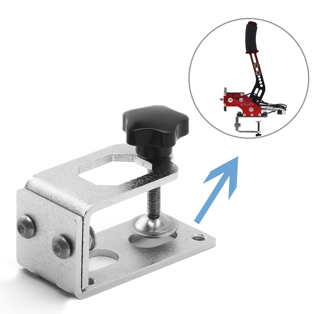 Table Bench Heavy Duty Grip Clamp Bracket Designed for USB Handbrake Sim Racing Handbrake Racing Game Bracket RS-HB020