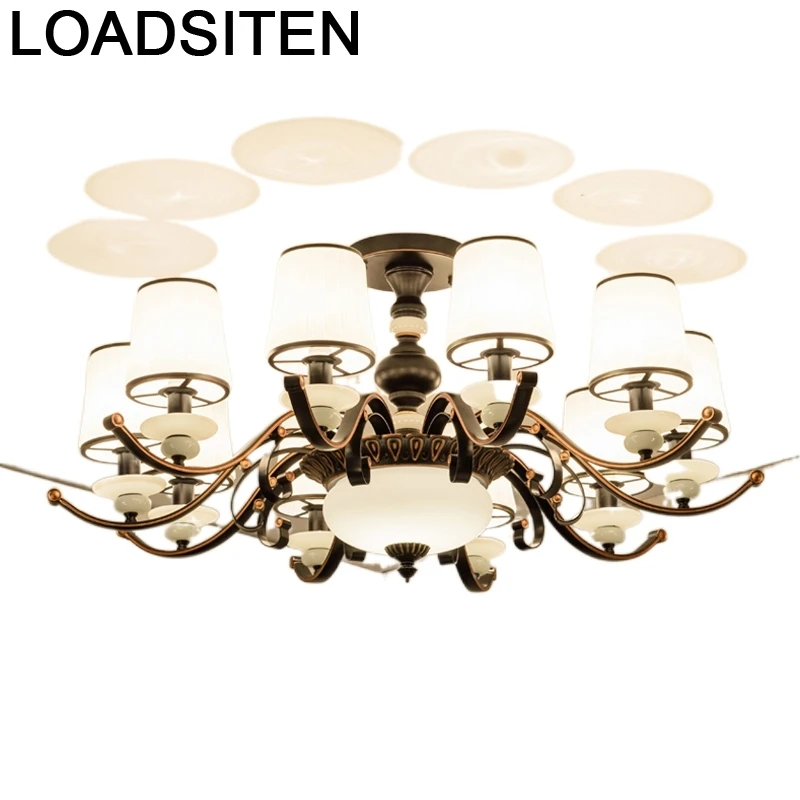 Лампа с плафоном lustre deckenleuchte промышленный Декор Современный домашний светильник
