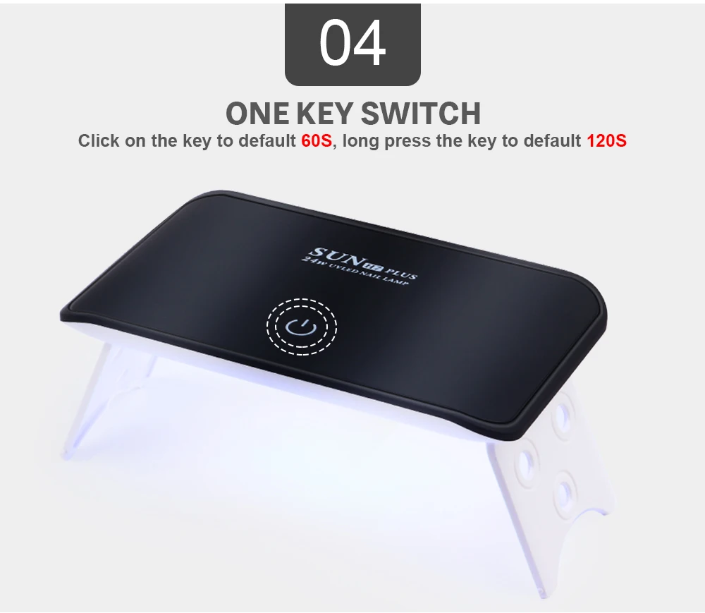 NOQ SUN H7 Plus Max16W УФ светодиодный для маникюра ногтей 8 светодиодный s Сушилка для ногтей портативная лампа для маникюра инструменты для маникюра