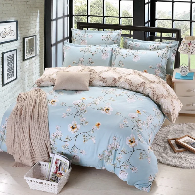 

NTMY 01 Ultratex Printed Multi Color Comfortable Brushed Suede Bedding Sets Duvet Cover Bed Sheet Pillowcase