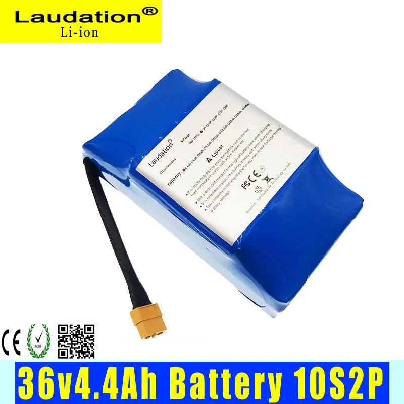 Laudation 18650 36v4.4Ah литий Батарея 36v 4400 мА/ч упаковку скутер сбалансированный