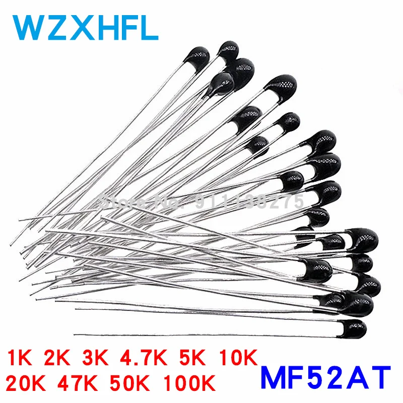 Терморезистор MF52AT MF52 B 3950 NTC 5% 1K 2K 3K 4 7 K 5K 10K 20K 47K 50K 100K 20 шт. | Электронные компоненты и