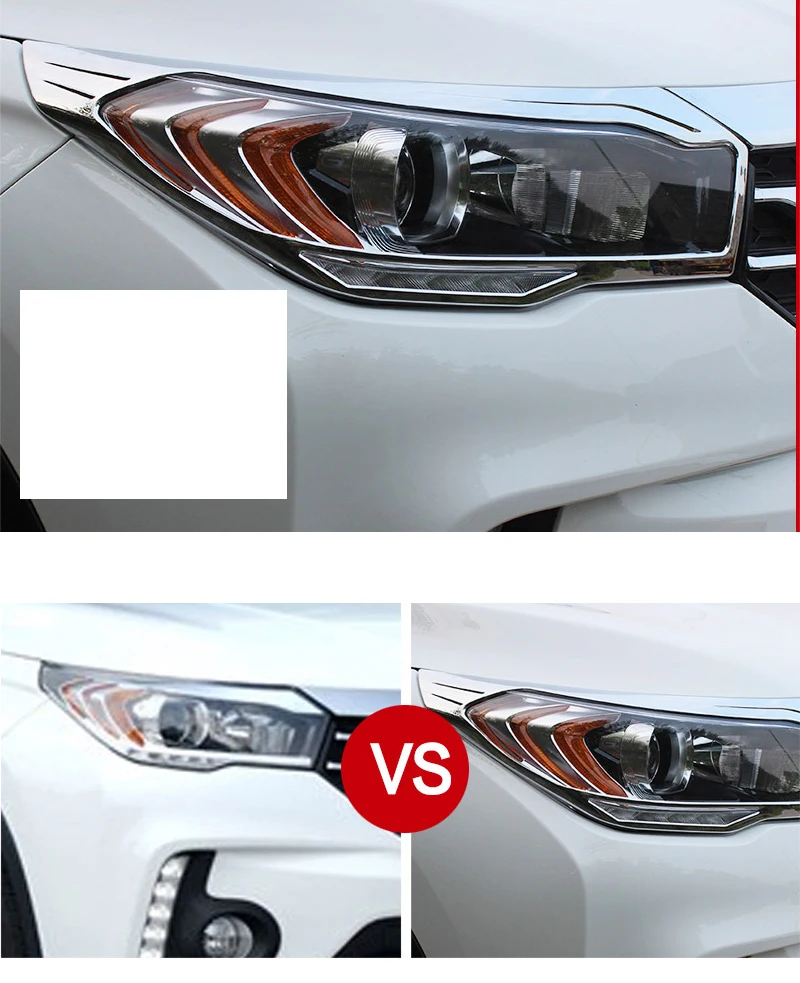 Lsrtw2017 для Trumpchi Gs4 автомобиля фара Накладка аксессуары для интерьера Молдинги