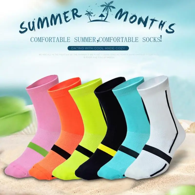 

Breathable Professional Cycling Socks Bicycles Socks Sports Socks Running Soccer Basketball Football Socks Men Women