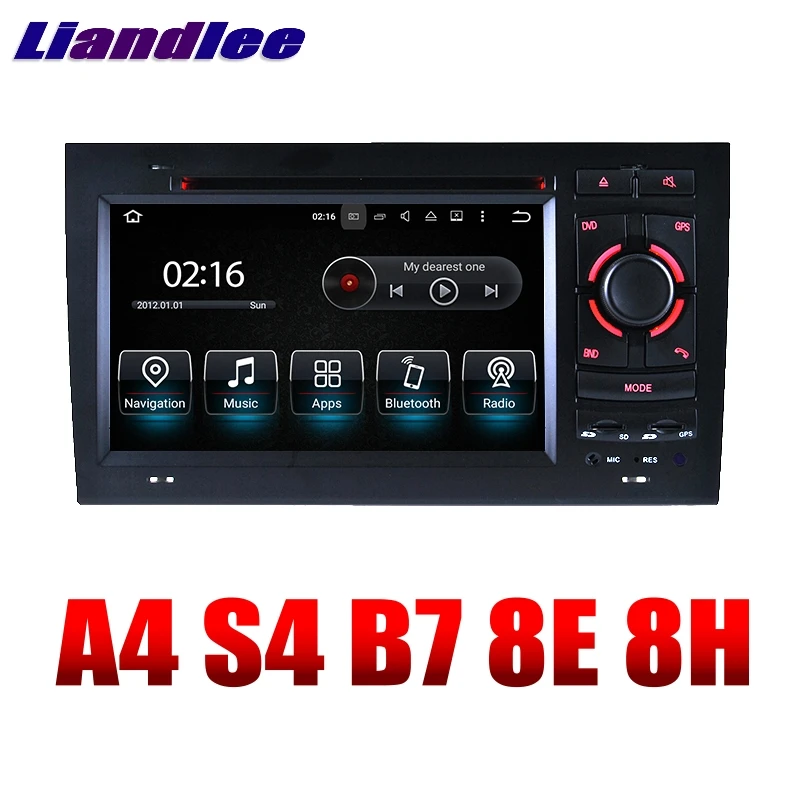 Liandlee автомобильный мультимедийный плеер NAVI для Audi A4 S4 B7 8E 8H 2002 ~ 2008 сенсорный экран