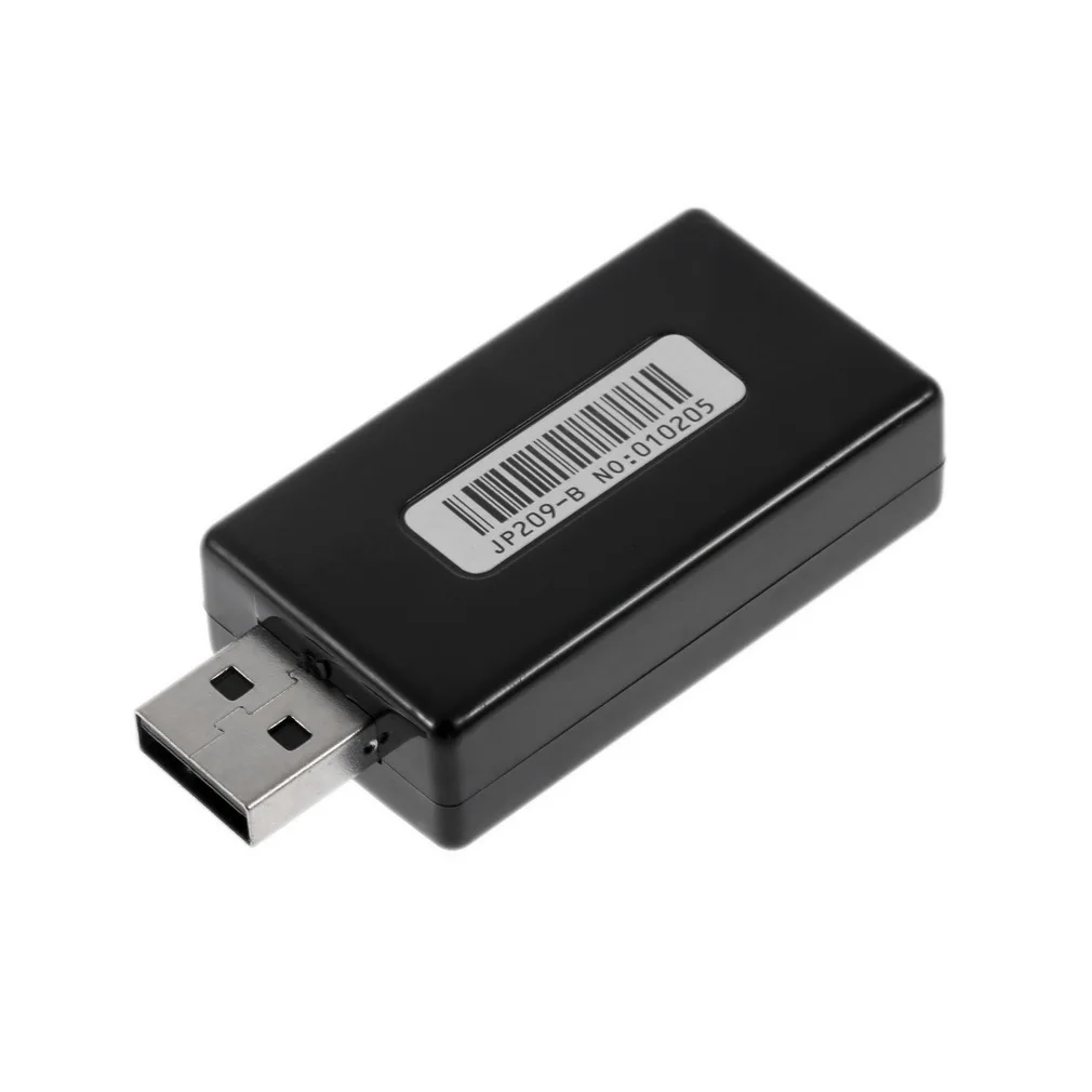 Горячая 1 шт. мини USB 2,0 3D внешний 7,1 канал Виртуальная 12 Мбит Аудио Звуковая карта адаптер новейший
