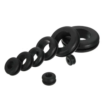 

180Pcs Black Cable Sealing Rubber Gaskets Washer Grommet Assortment Kit Rubber Gaskets Brand For The Worn Out Leaky Taps