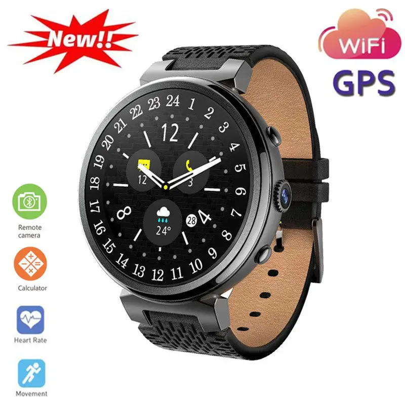 

2020 New I6 Smartwatch Ultra Thin GPS Positioning WiFi Bluetooth HD Camera SIM Waterproof Male Reloj Deportivo Stratos 2