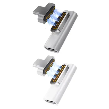 

20 Pin Magnetic Type C Quick Charge Adapter Converter for MacBook Pro Tablet Samsung Xiaomi HTC Android Smart Phones