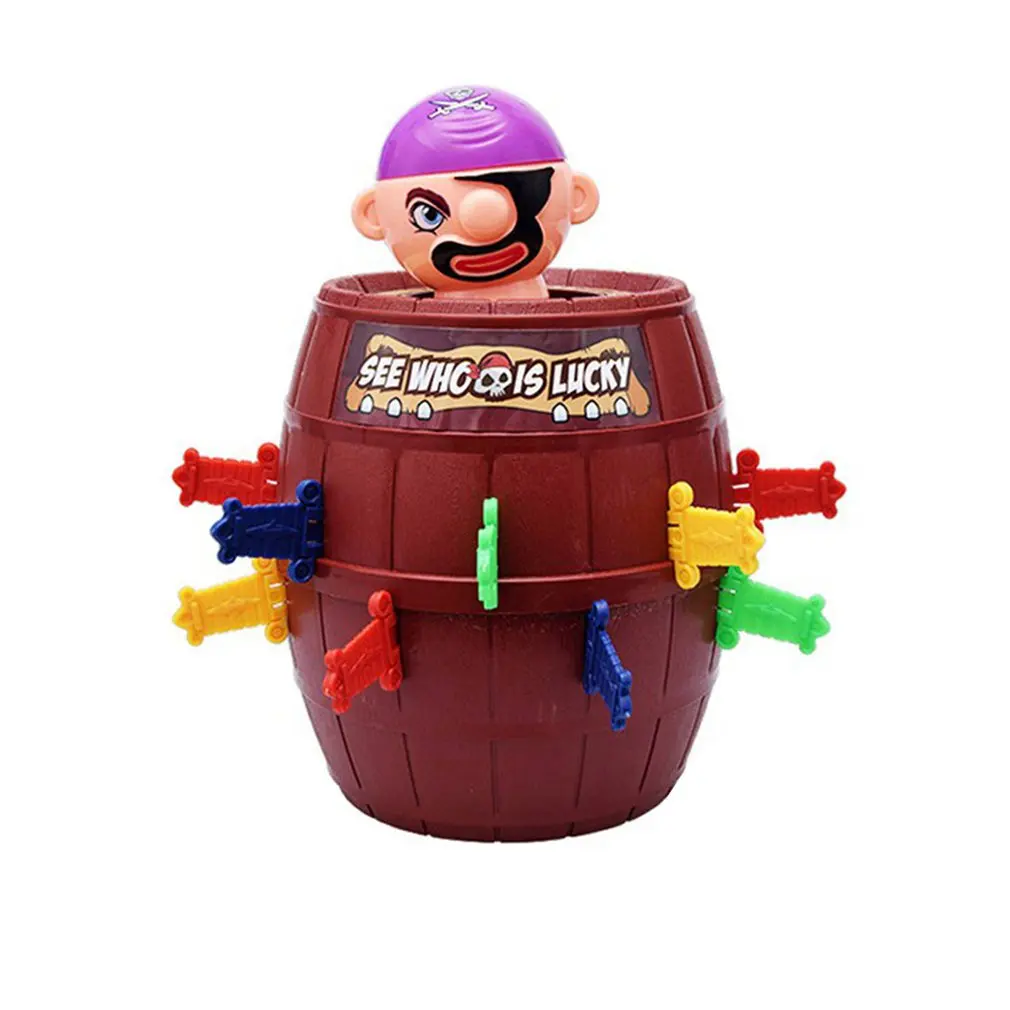 2020 Hot Sale Funny Novelty Kids Children Lucky Game Gadget Jokes Tricky Pirate Barrel Bucket Kiddie Toy Gifts | Игрушки и хобби