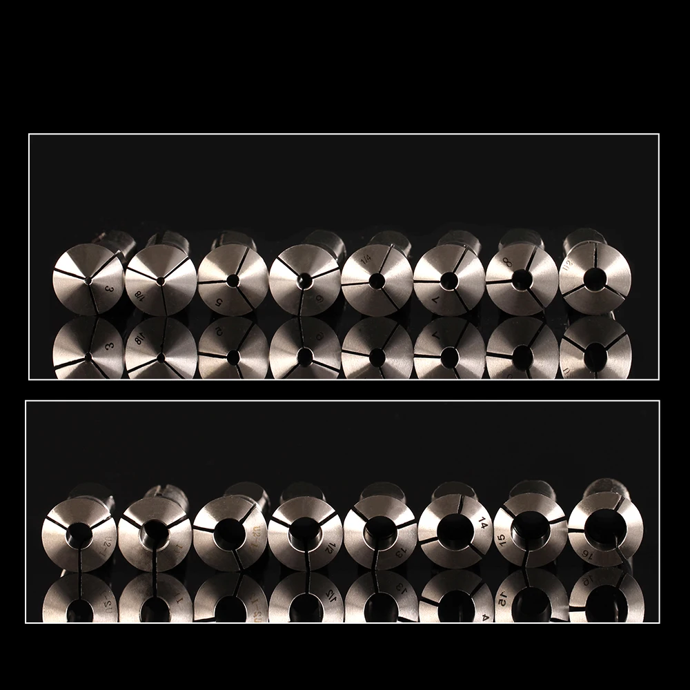 UCHEER Высокая точность 65# марганцевая сталь шлифовальный пружинный цанговый шлифовальный станок Инструменты Аксессуары для фрезы