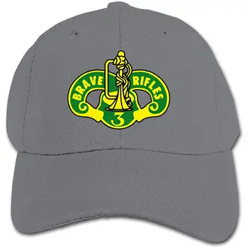 

Infant Toddler Baby U.S. Army 3rd Cavalry Regiment Brave Rifles Baseball Cap Adjustable Trucker Cap Sun Visor Hat
