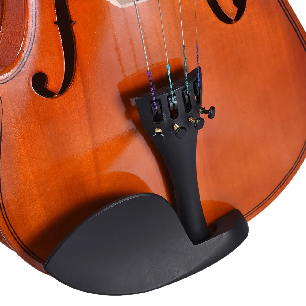 4/4 Violin Fiddle Tailpiece Aluminum Alloy with 4 Fine Tuners