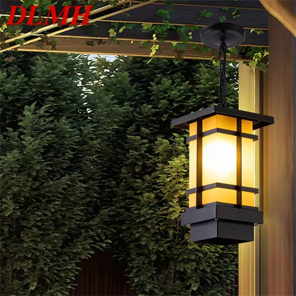 

DLMH Classical Pendant Light Outdoor Retro LED Lamp Waterproof for Decoration Corridor Home