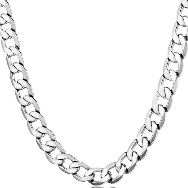 7 Mm Belcher Chain Kalung Pria 316L 