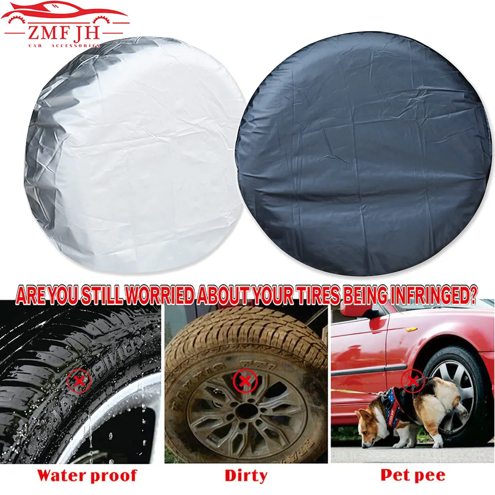 1PCS2729inch2932inchWaterproofCarWheelCoverTireCoversSun