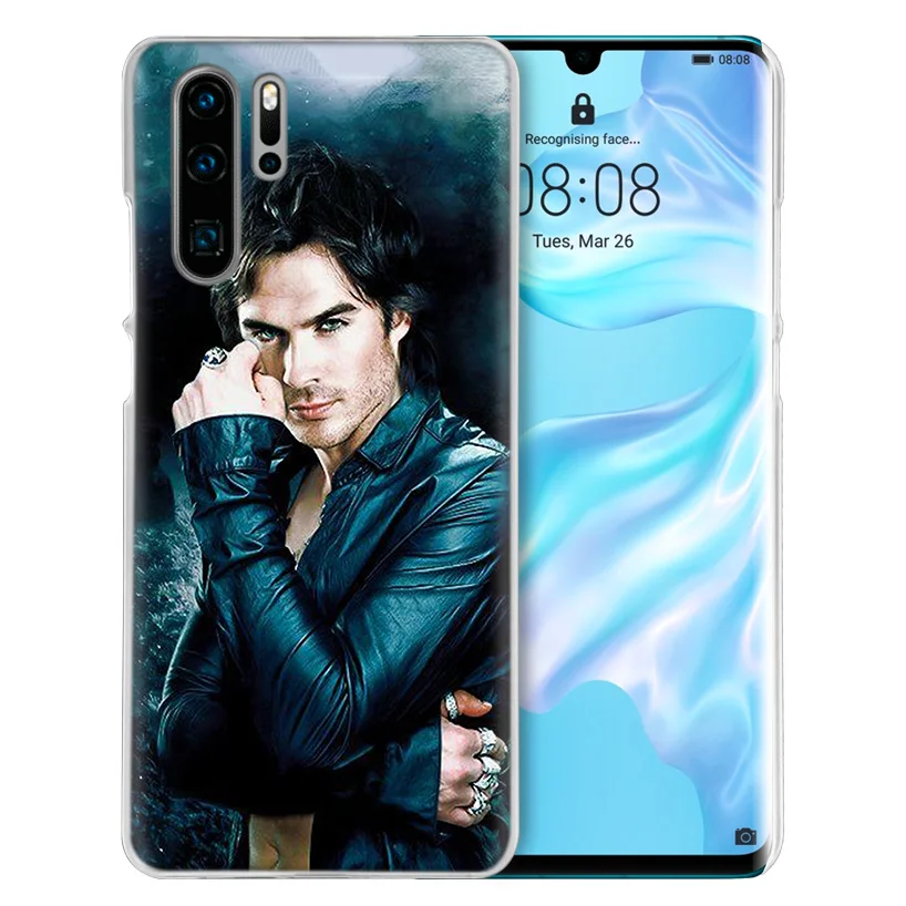 Жесткий чехол для huawei P30 P20 P10 mate 30 20 10 Nova 5 5i Pro Lite P Smart Z Plus Дневники вампира Ian Somerhald