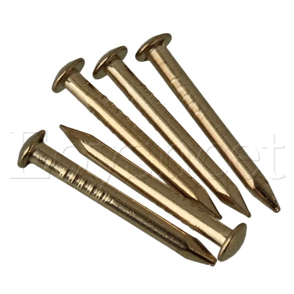 100 шт. миниатюрные медные ногти 15 мм с круглой головкой|copper nails|brass nailfurniture nails |